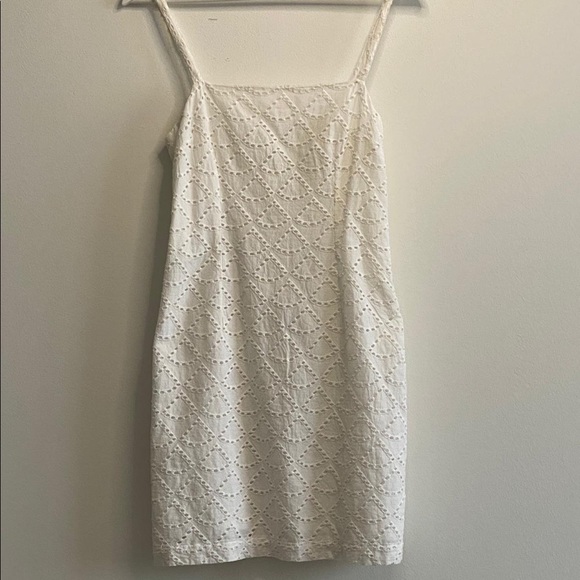 Mini white dress